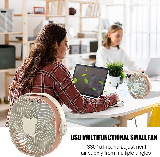 Ventilador personal recargable por USB