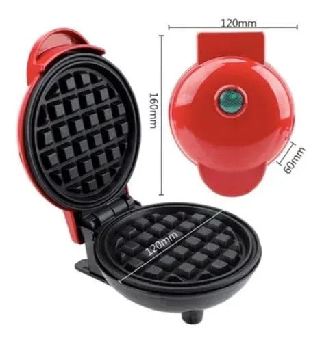 Mini waflera personal antiadherente