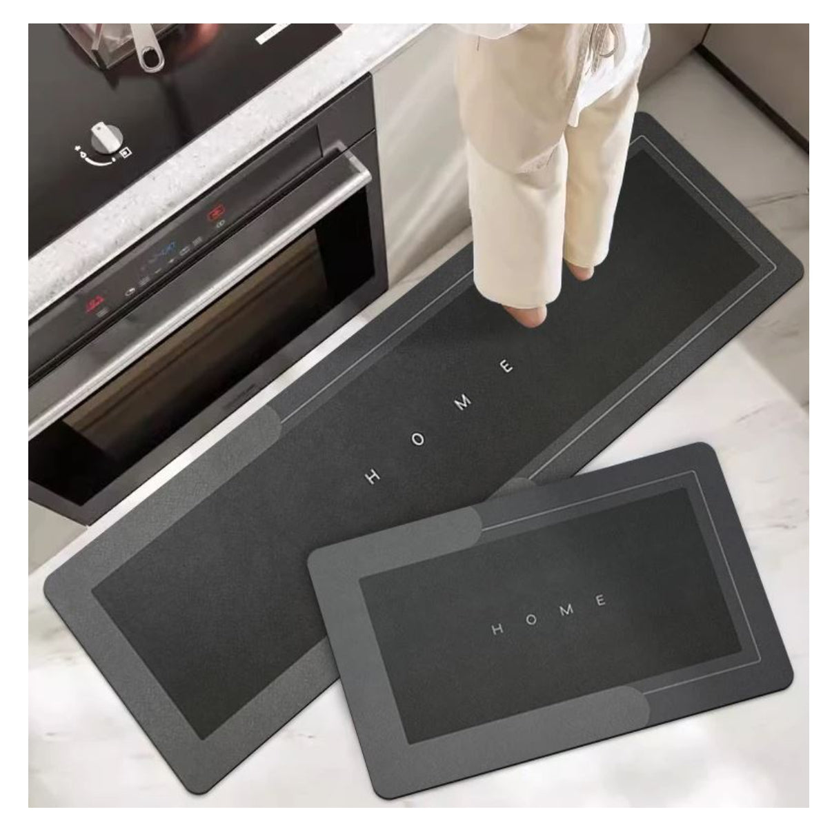 Tapete alfombra cocina antideslizante X2