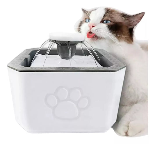 Fuente de agua para tu mascota