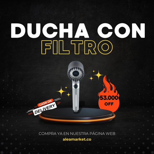 Ducha con filtro